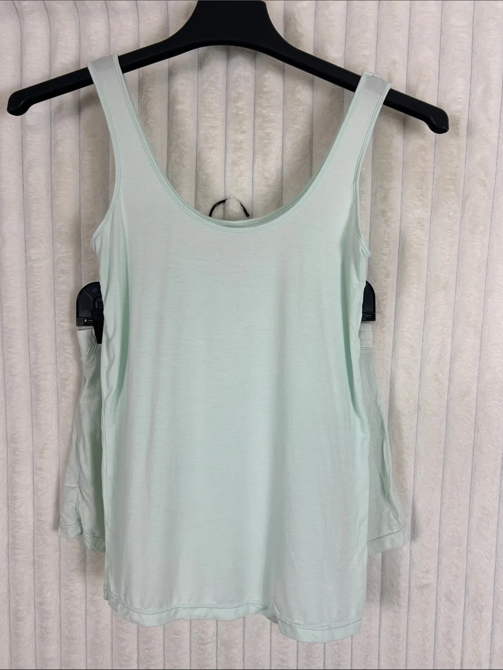 Sunday citizen Mint Scoop Neck Tank Top with matching shorts pajama set size XS